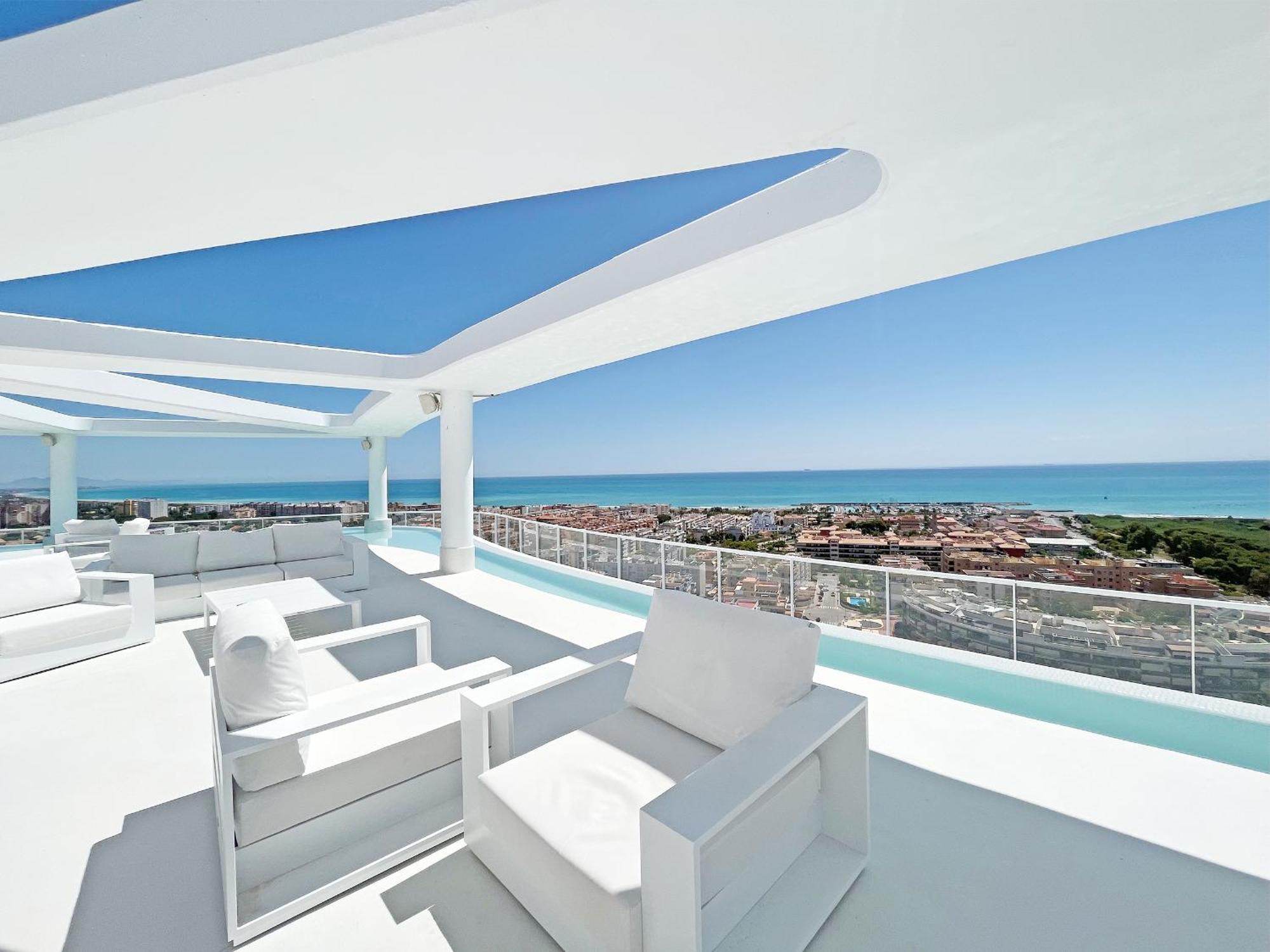 Global Properties, Apartamento Con Vistas Al Mar, 2 Terrazas Y Piscina En Canet D'En Berenguer Exteriör bild